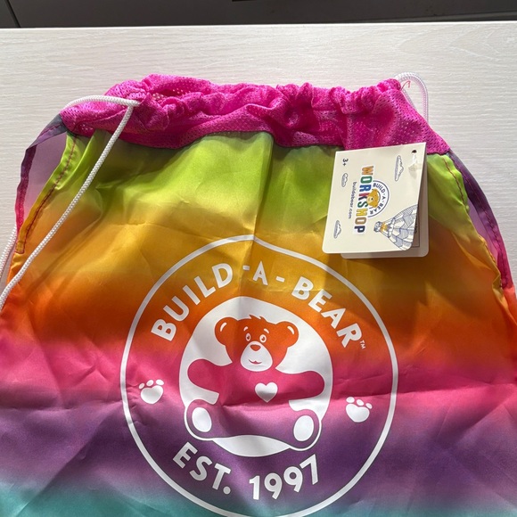 Build-A-Bear Colorful Drawstring Bag - Picture 5 of 5
